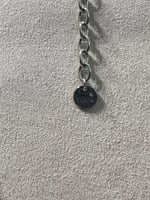 سلسال Dior معدن فضي