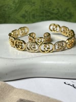 اسوارة GUCCI معدن ذهبي