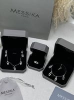 طقم MESSIKA فضي