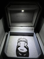 خاتم MESSIKA معدن فضي