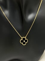 طقم van cleef ذهبي - اسود