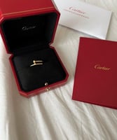 خاتم carter ذهبي - المسمار بدون فصوص