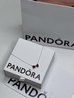 سلسال باندورا PANDORA كريستالة حمراء