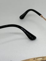 نظارة MIU MIU أطار ذهبي - عدسه اسود