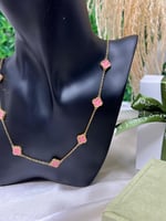 سلسال Van cleef وردي -صغير