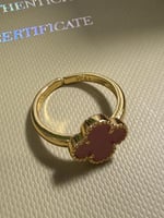 خاتم Van cleef ذهبي - وردي