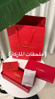 نظارة Cartier اطار ذهبي - عدسة أسود