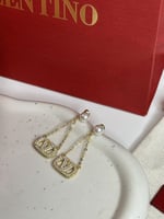 حلق VALENTINO ذهبي