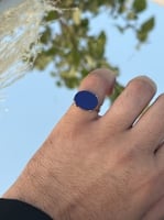 خاتم ملكي فضة عيار( 925 ) لون مميز