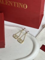 حلق VALENTINO ذهبي