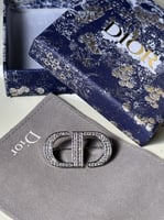 بروش Christian Dior فضي