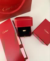 خاتم carter الذهبي LOVE