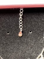 سلسال الفرشات أزرق فضة عيار 925