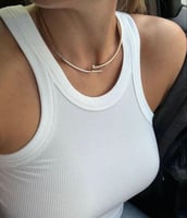 عقد جوست آن كلو carter - فضي