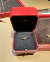 خاتم carter ذهبي - المسمار بدون فصوص