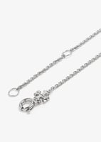 سلسال ميلر بافيه TORY BURCH معدن فضي