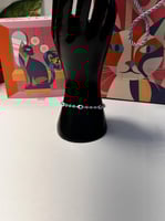 اسوارة العيون ابيض-ازرق فضة عيار 925