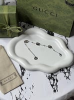 اسوارة GUCCI معدن فضي