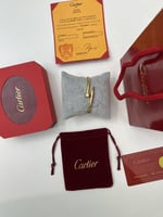 إسوارة carter ذهبي المسمار مقاس 15