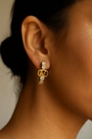 حلق VALENTINO ذهبي