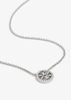 سلسال ميلر بافيه TORY BURCH معدن فضي