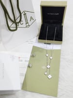 سلسال شوكر مع حلق Van cleef