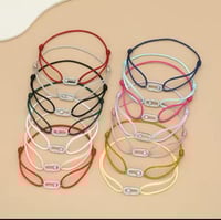 أسوارة MESSIKA خيط ملون فضي