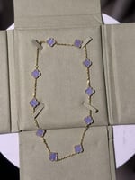 سلسال فان كليف 10 وردات - فيروزي