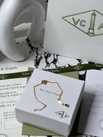 إسوارة Van cleef ذهبي _ كرستالات