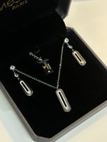 سلسال MESSIKA معدن فضي