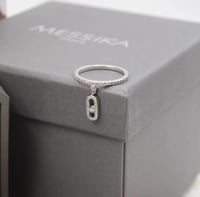 خاتم MESSIKA معدن فضي ( مقاسات مفتوحه )