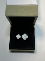 طقم van cleef فضي