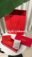 نظارة Cartier اطار ذهبي - عدسة مدرج