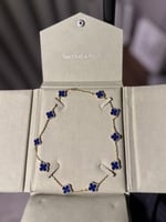 سلسال فان كليف 10 وردات - أزرق