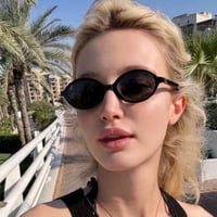 نظارة - MIU MIU إطار أسود - عدسة اسود