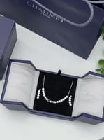 سلسال شوميه مع حلق فضي