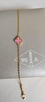 إسوارة Van cleef ذهبي _ وردي