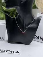 سلسال باندورا PANDORA كريستالة حمراء