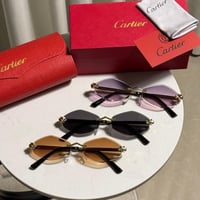 مجموعة نظارة Cartier ثلاث الوان