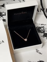 سلسال باندورا PANDORA قولد روز-كرستالة وردي