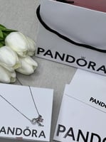 سلسال باندورا PANDORA وردي مع كرستال