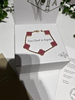 إسوارة Van cleef ذهبي -وردي