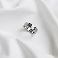 خاتم carter الماسي فضي