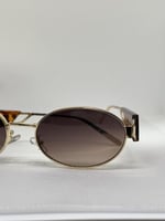 نظارة - MIU MIU اطار تايقر - عدسة بني مدرج