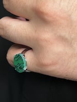 خاتم ملكي فضة عيار( 925 ) لون مميز