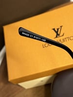 نظارة LOUIS VUITTON أطار ذهبي