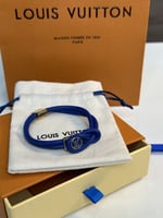 إسوارة LOUIS VUITTON جلد ومعدن ذهبي