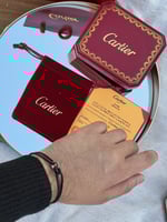 إسوارة carter - فضي -اسود