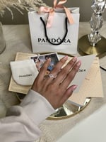 خاتم باندورا PANDORA قولد روز