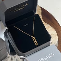 سلسال MESSIKA معدن ذهبي